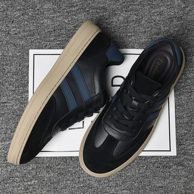 Fashion Fashion Men Genuine Leather Sneakers Anti Slip Comfortable Tenis Masculino Outdoor Skateboard Footwear Travel Sports Casual Shoe