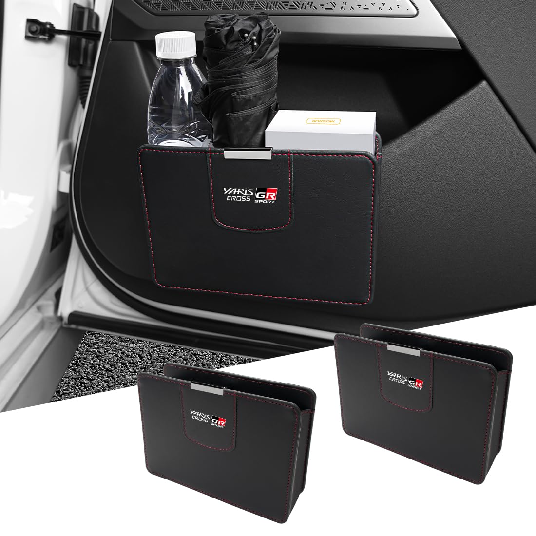 

Yaris Cross GR Sports Dedicated Car Trash Storage Box, Yaris Cross GR Sport, Yaris Cross GR Sports exclusive чёрный