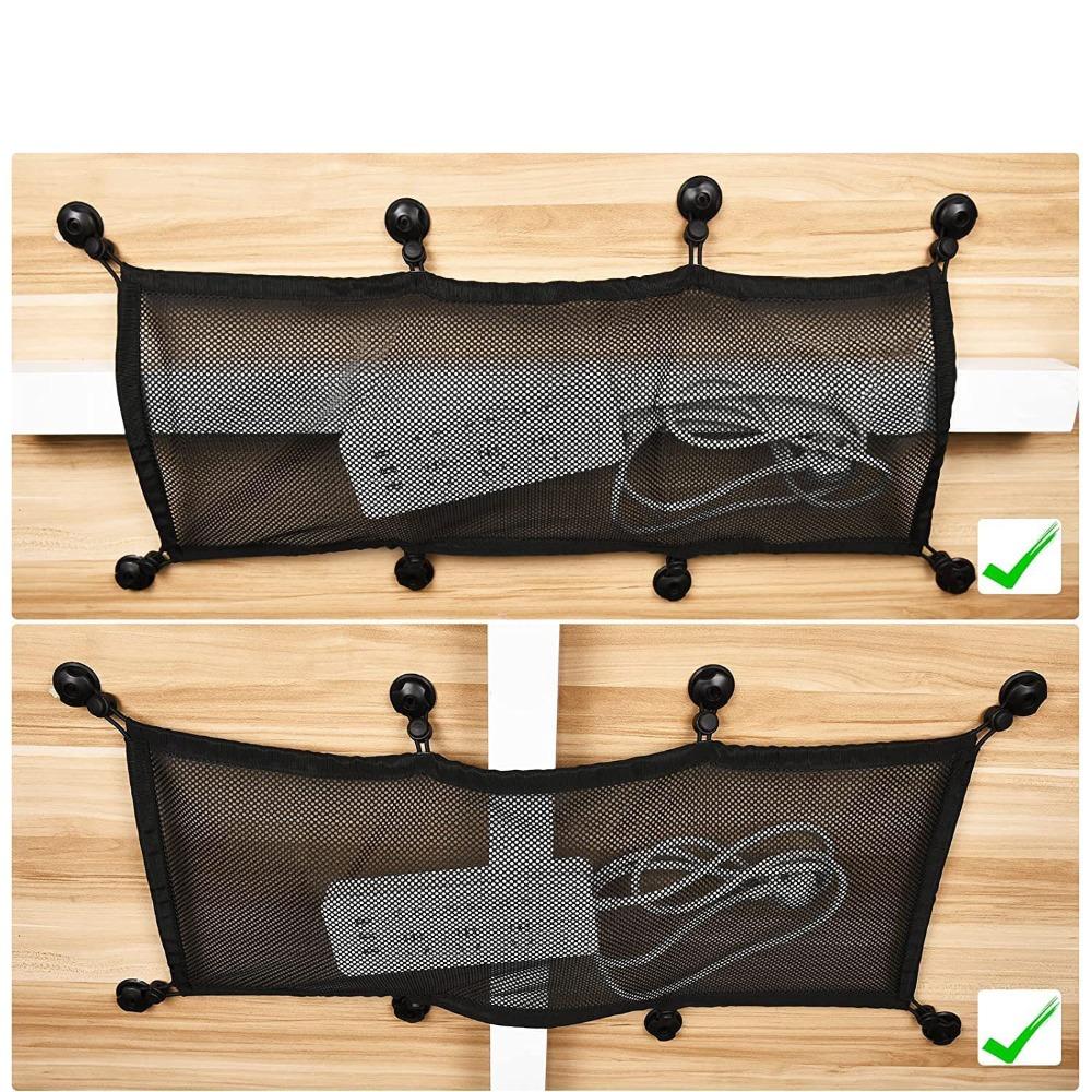 Flexible Wire Management Net Adjustable Cord Organizer Cable Organizer Holder