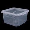 Kunststoff Transparent Haushalt Eidechsen Lebendbox Insekten Fütterungsbox Aufzuchtbecken Reptilien Habitat