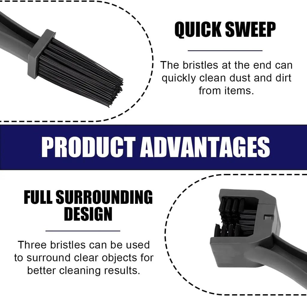 1Pc Motorcycle Chain Washer Universal Rim Care Tire Cleaning Brushes Bicycle Chain Dirt Clean Brushes Gear Maintenance Tool