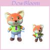 Zootopia Judy Nick Rabbit And Fox Plush Doll Pendant Keychain For Kids