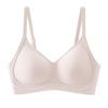 60-Count Lan Jing Modal Seamless Underwear for Women with Large Breasts: Invisible Bra with Wide Shoulders, Beautiful Back, Sports Style.