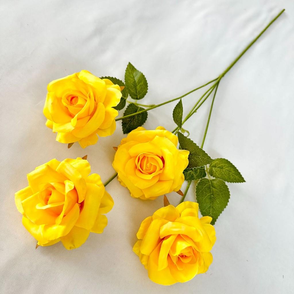 Flower Artificial Rose Wedding Hotel Restaurant Decoration Ornament Desktop