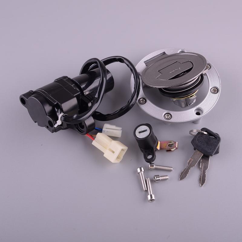Motorcycle Ignition Switch Seat Gas Cap Lock Key Fit for Yamaha FZ07 FJ09 FZ09 FJ1300 FZ1 FZ6 FZ8 FZ10 MT03 MT07 MT09 XJ6 YZFR6