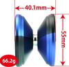 Fortgeschrittenes Yo-Yo Spin Gear V6 Locus Bind Modell (Blau x Schwarz)