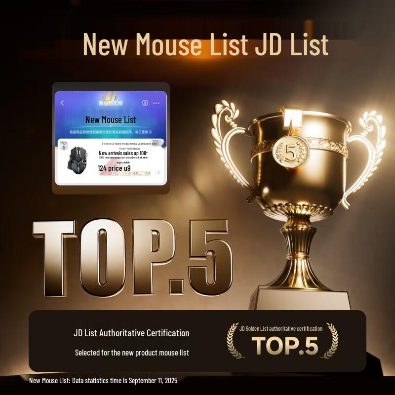 EWEADN G5 Tri-Mode Wireless Gaming Mouse