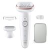 Braun Epilator | SES9-030 Silk Épil 9 | Run Time (max) 50 Min | Power Levels 2 | Wet & Dry | White/Pink