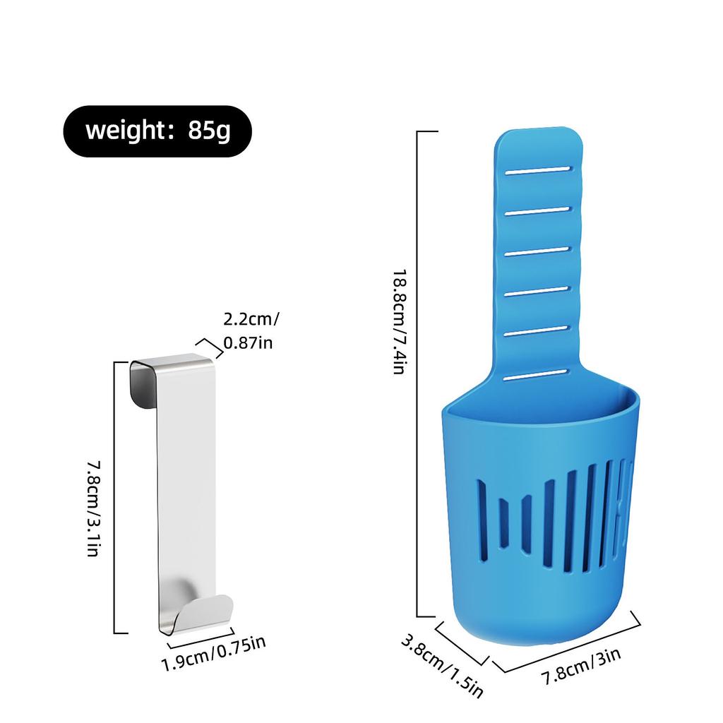 Toilet Tank Cleaning Tablet Holder For Fixed Placement Storage Bathroom Sanitary Cleaning Accessory Daily Toilet Supply