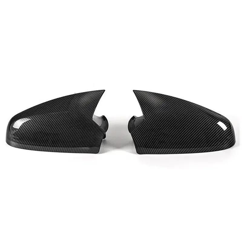 For Opel Vauxhall Astra H MK5 2004-2009 J MK6 2010-2013 ABS Car Side Mirror Cover Wing Cap Exterior Door Trim Adhesive Sticker