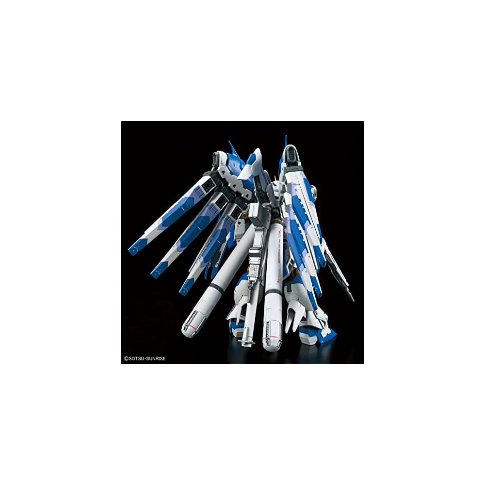 Bandai Spirits RG Mobile Suit Gundam Char's Counterattack Hi-Nu Gundam 1/144 Scale Color-Coded Plastic Model Kit