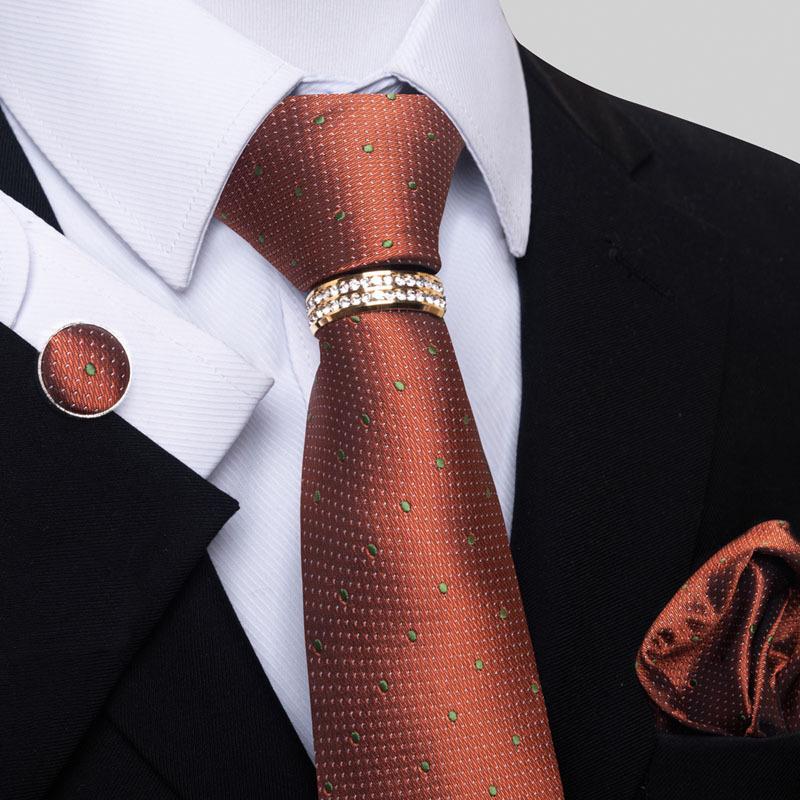 Direct Supply New Plaid Striped Flower Multicolor Men'S Tie Set