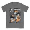 Mens Little Goku Dragon Ball Z T Shirts  Pure Cotton Tops Novelty Short Sleeve Crewneck Tees Printing TShirt