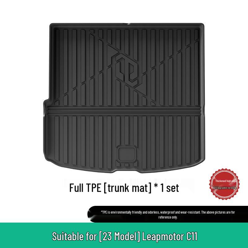 Leapmotor C11 TPE Floor & Trunk Mats (2023-2026) - Vehicle-Specific, Dirt-Resistant