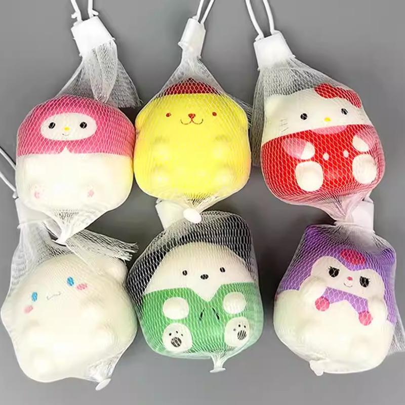 Hello Kitty Squishy Toys Kawaii Kitty Gifts Soft My Melody Squishy Relief Stress Fidget Toys Cartoon Anime Birthday Party Gifts