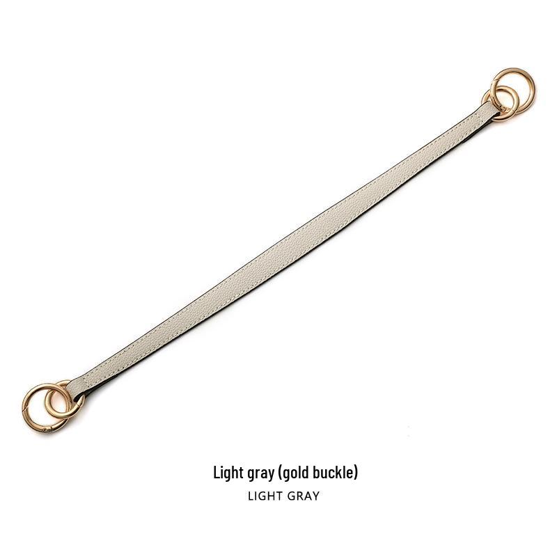 Litschi-Narben-Handtaschenriemen: Einzelschulter & Doppelring-Hardware
