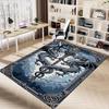 1PC Dragon Rose Anti-slip carpet, suitable for Office, bedroomand playrooms. It can also be used as a sofa footrest cover-R55