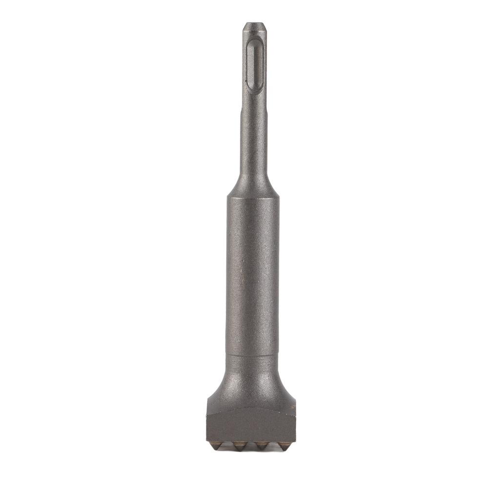 SDS Plus Shank Bush Hammer Bit Concrete Coating Remove Tool  Concrete Surface Preparation