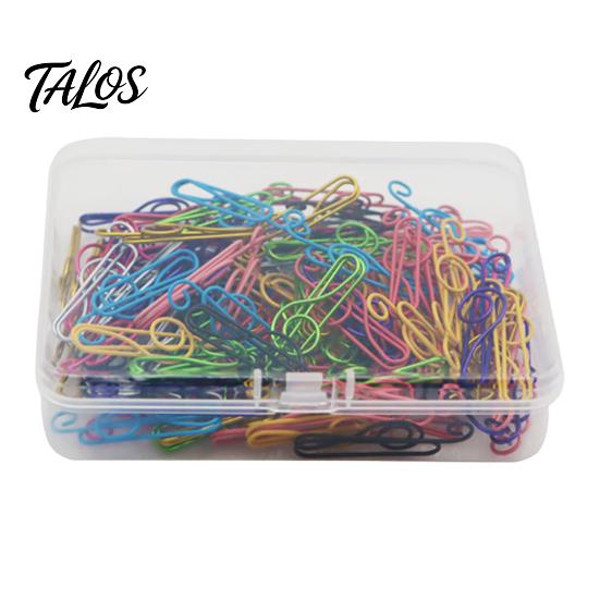 Creative File Fasteners Musical Note Paper Clips, Colorful Metal Treble Clef Decorative Cute Music Themed Gifts Fasteners, Bookmarks for Office