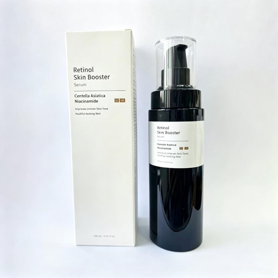 Retinal Skin Booster Serum, Retinol Moisturizing Firming Face Serum, Anti-Aging Night Repair, Brightening Fine Lines, 30ml