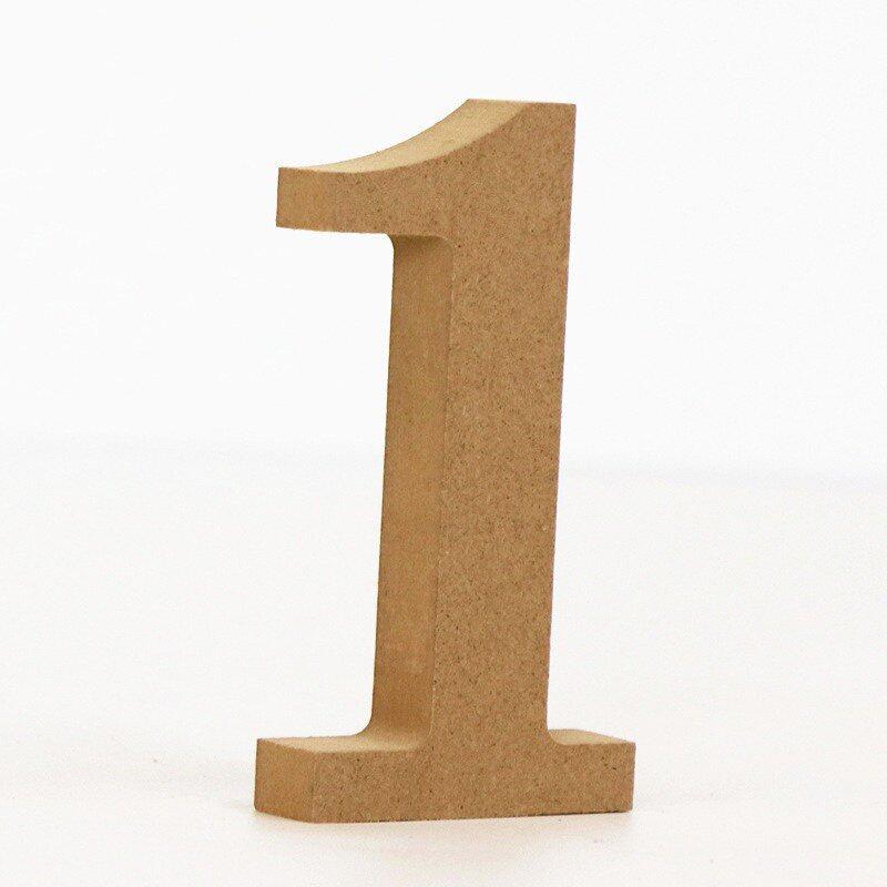 Freestanding DIY Wooden Letters & Numbers: Home, Wedding, and Photography Decor