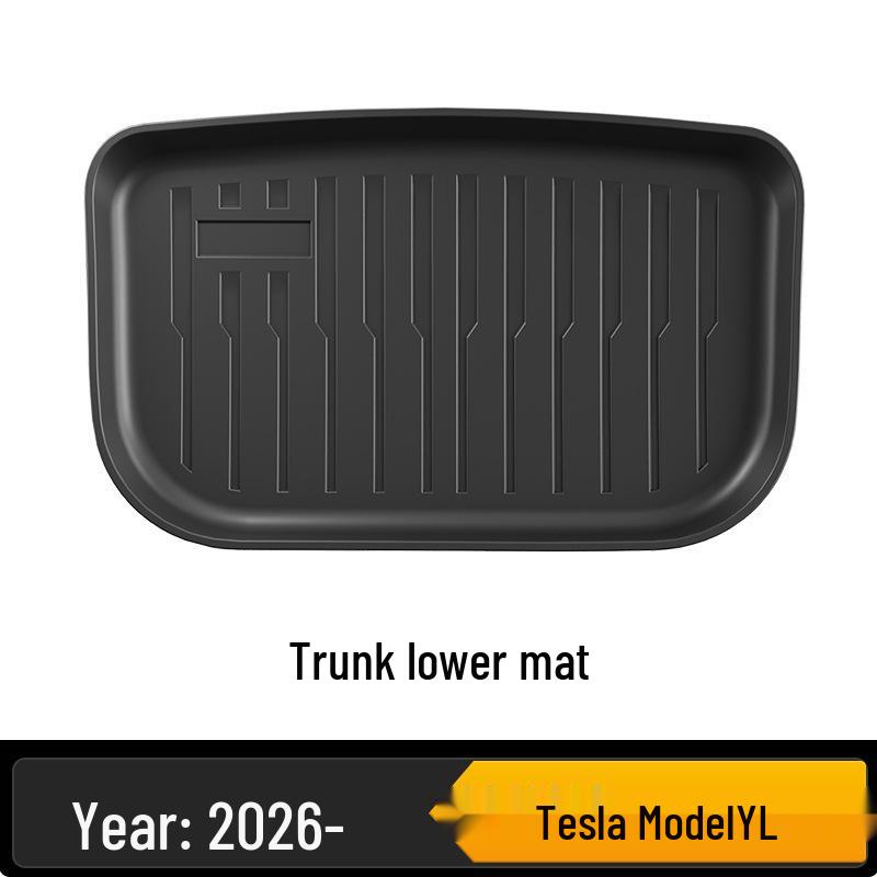 Durable Waterproof TPE Floor Mats for 2025 Tesla Model Y