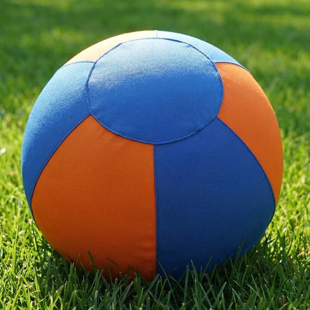 Herding Ball for Dogs with Protective Cover & Pump Interactive Dog Toy To Keep Them Busy Outdoor Training & Backyard Play