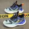 Boys' shoes 2025 spring and autumn new children's breathable boys' sports shoes medium and older children's rotating buckle girls' casual shoes
