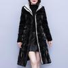 Elegant Woman Winter Coats Hooded Thick Warm Long Parkas Female Jacket Winter Clothes High Quality