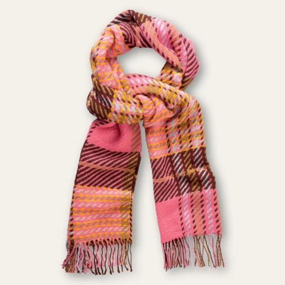 

Oilily Check Pattern Scarf Owafasc005 Multicolor (26)/50*196