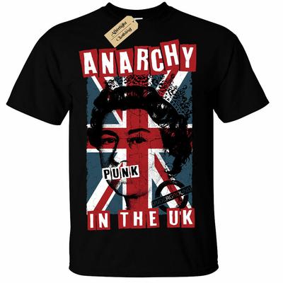 Union Jack Anarchy au Royaume-Uni Punk Rock Rotten Uk Flag T-Shirt unisexe