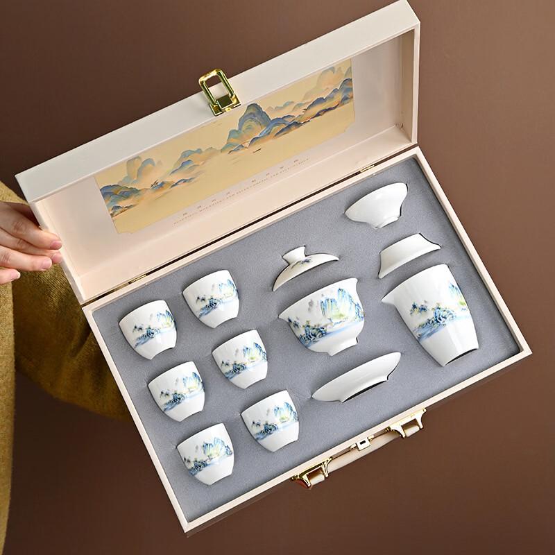 Chinese Ceramic Kung Fu Tea Set