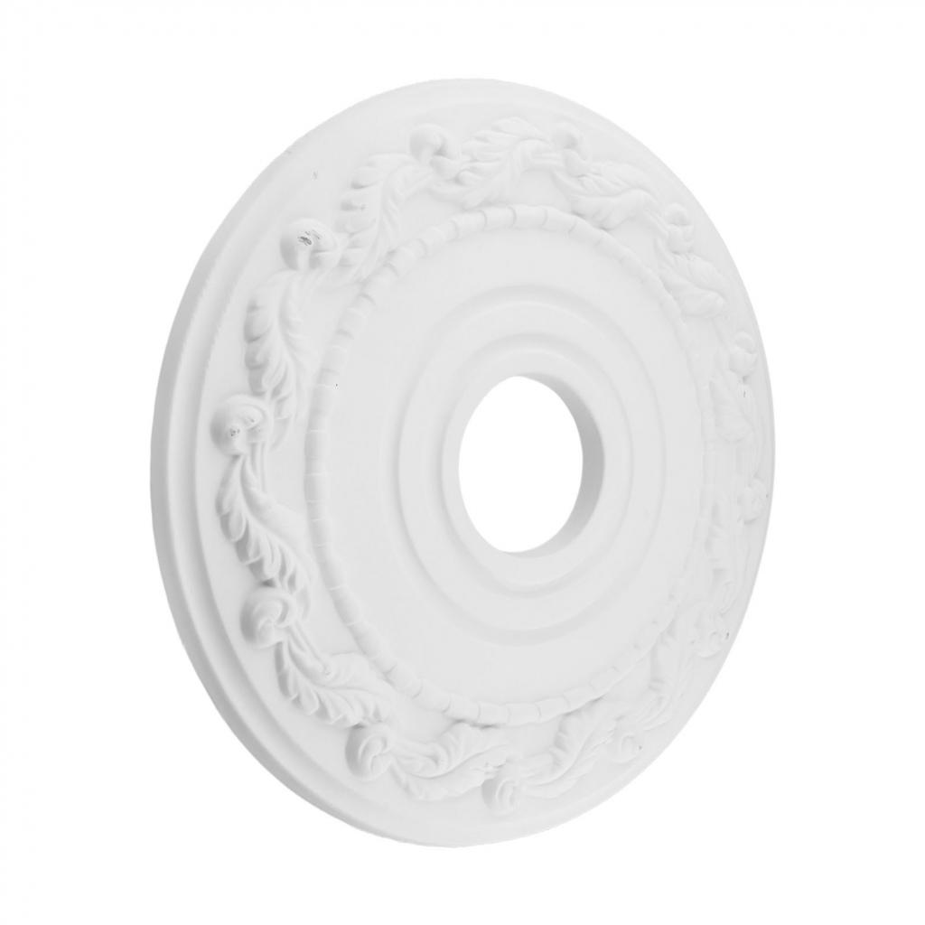 16 Inch Modern Ceiling Medallion for Easy Installation and Attractive Decor