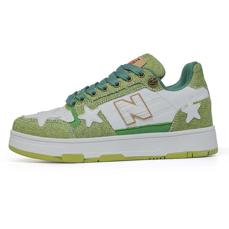 [Style] Spring and Autumn Cool Run Men's Shoes Sports Casual Fashion Versatile Couple Board Shoes White Shoes