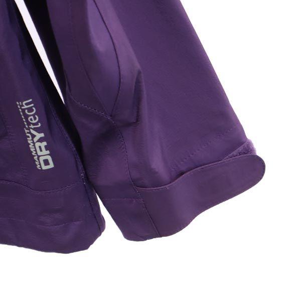 Mammut Outdoors Dry Tech Nylon Jacket S Purple Mountain Parka Women Used