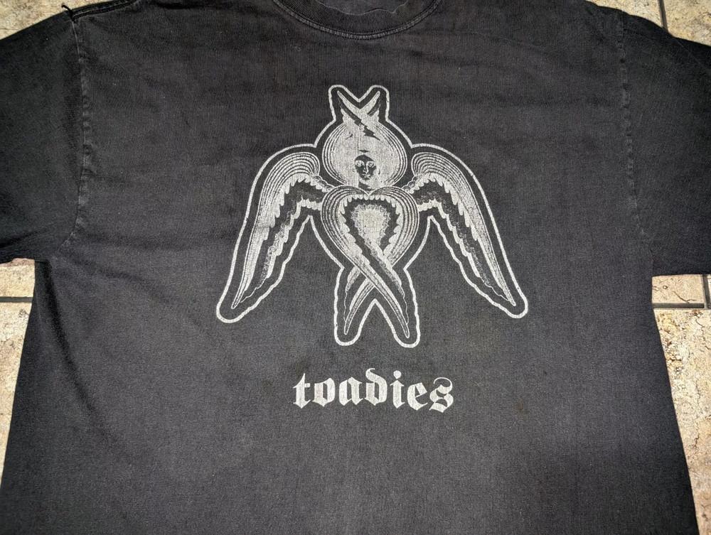 Toadies Band Black T-Shirt Cotton Full Size Unisex S-5XL  RD377 Unisex T-Shirt XXXXL
