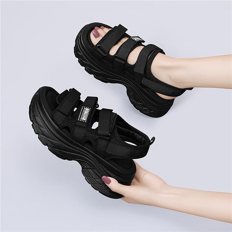 Internet celebrity platform Velcro sports sandals new fashion shoes women's summer breathable comfortable sandals