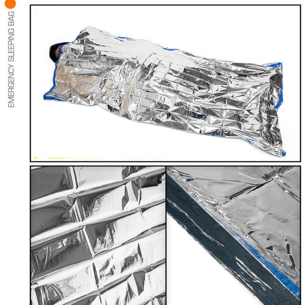 Portable Survival Sleeping Bag Thermal Keep Warm Emergency Blanket Outdoor Tool