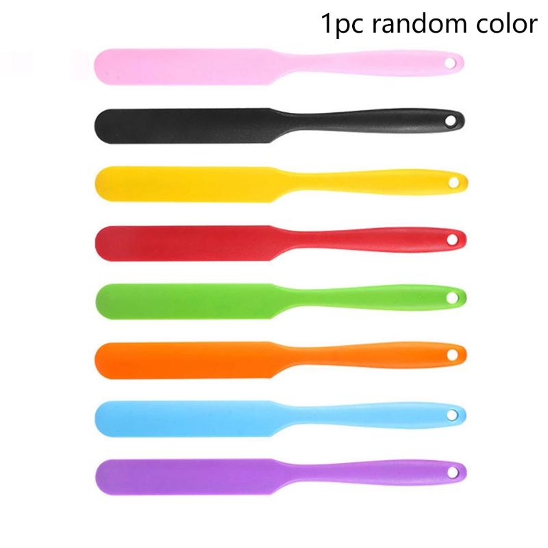 Mixing Batter Scraper Nonstick Flexible Baking Spatula Silicone Stir Sticks Heat Resistant Cake Cream Butter Spatulas