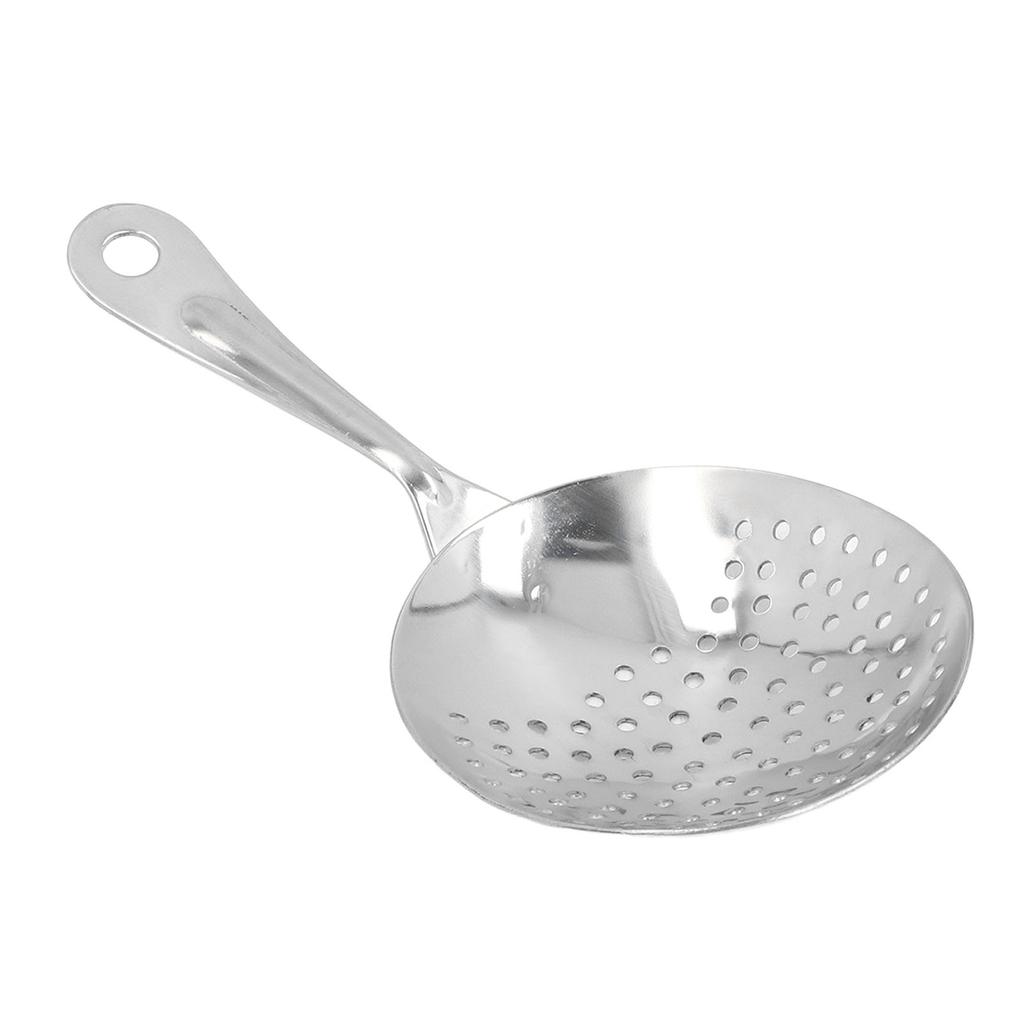 Cocktail Strainer Professional Stainless Steel Shell Cocktail Strainer for Bar Club Restaurant Silver