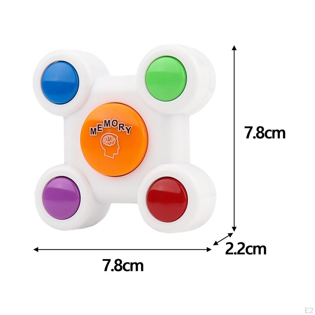 Classic Board Games Color Memorizing with Lights and Sound Electronic Memory Game Quiz for Kids