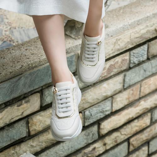[Kumkang] Freeway Women s Embossed Pattern Sneakers RICOXC5350WFREK9 230