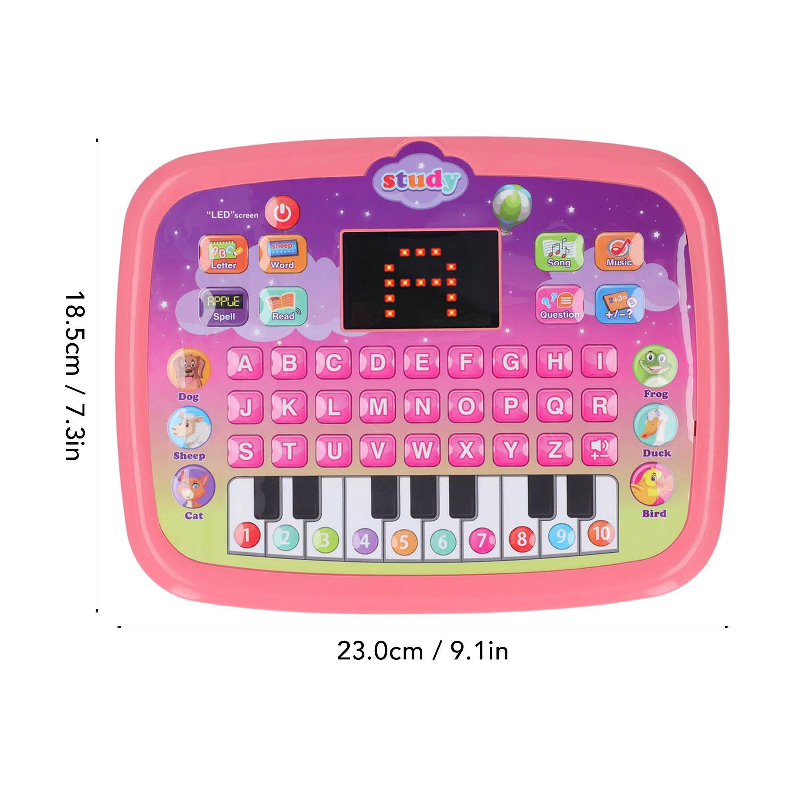 

Kids Talking Tablet Early Education Toddler Learning Pad Smarty Learning Pad 8 Modes English Learning Pad