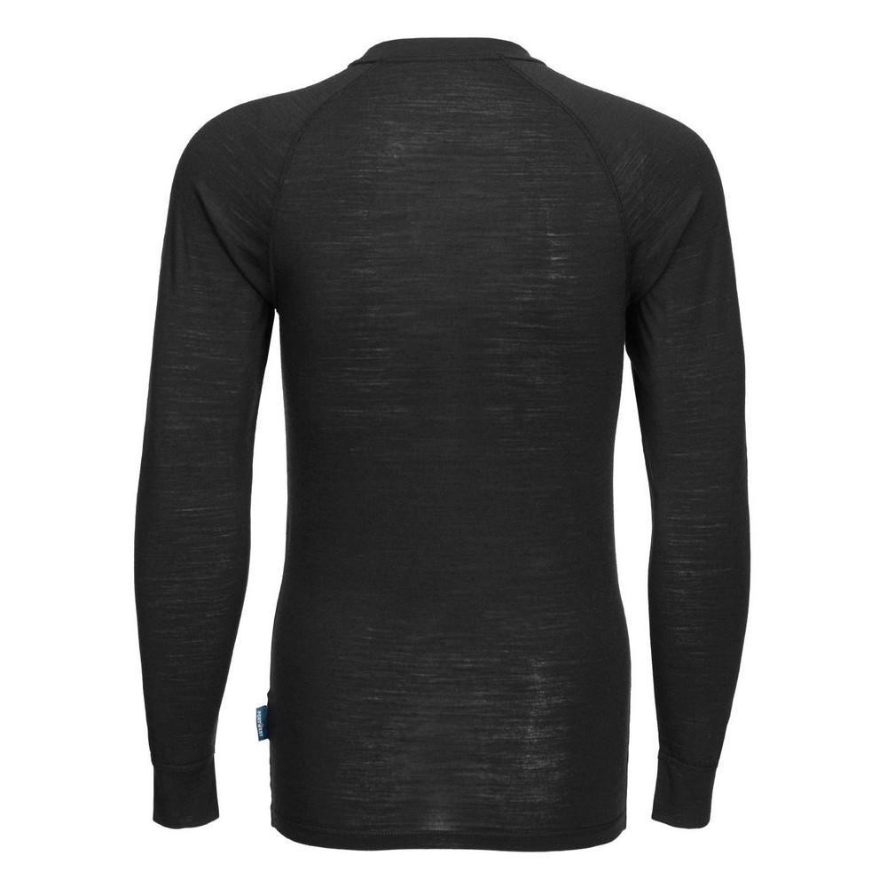 Portwest Unisex voksen merinoull med rund hals og langermet termisk topp