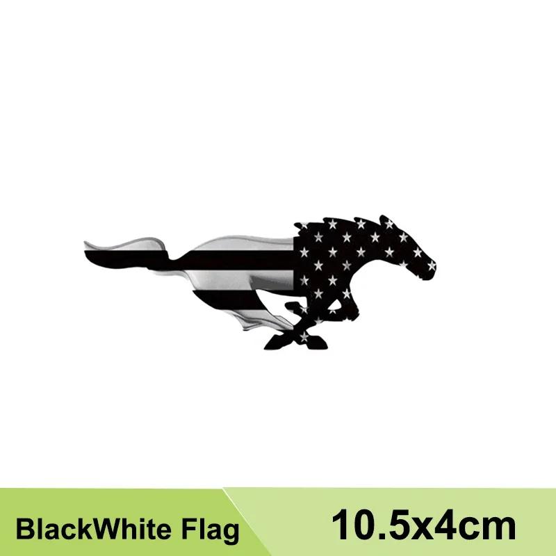 Car Exterior Side Emblem Stickers for Ford Mustang Logo Explorer Fusion Mondeo Focus MK2 MK3 MK7 Ranger Kuga Horse Badge Decals