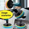 5Pcs 5/6/7inch Car Waxing Buffing Pad Polishing Disc 150/180mm Auto Care Removes Scratches Car Polisher Detailing Cleaning Tool