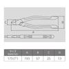 Victor High Power Nippers (Thin Blade) (Elastomer G) 371HG175