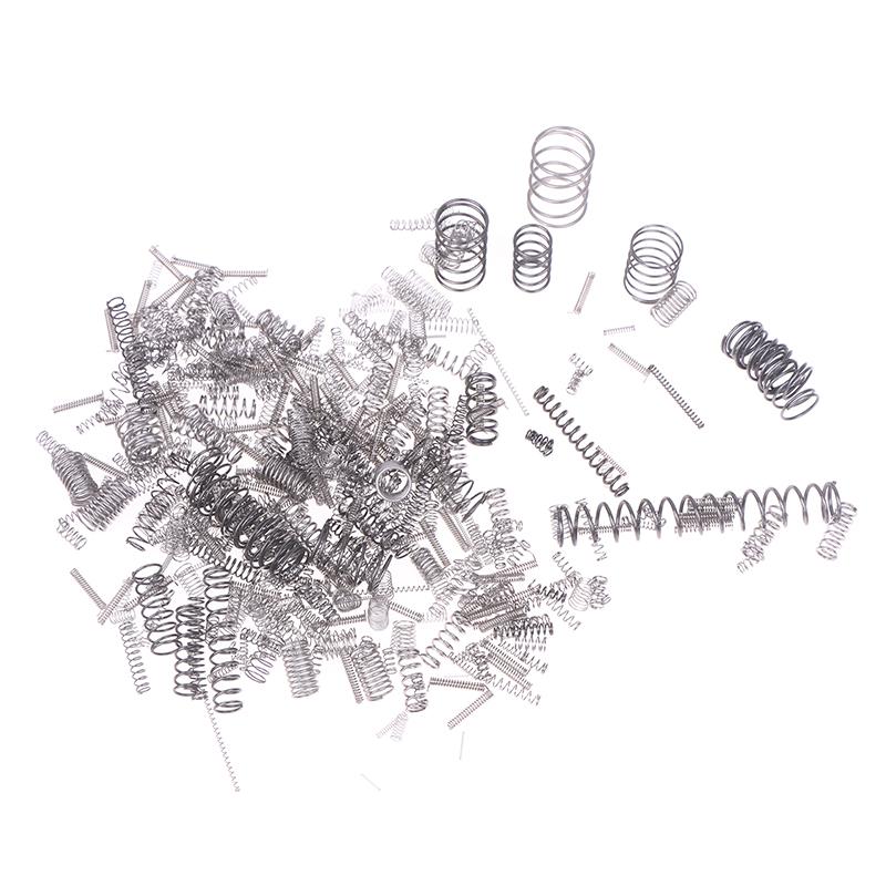 

200 шт. Смешанные мини-пружины разных размеров, аксессуары, пружина сжатия из нержавеющей стали, пружина для шариковой ручки