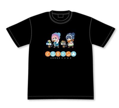 Laid-back Camp Nadeshiko & Rin's Laid-back Camp T-shirt L Size