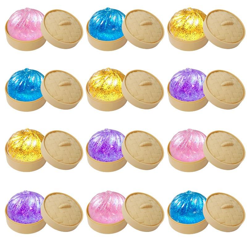 Colorful Dumpling Bead Squishy Stress Ball Fidget Sensory Sticky Toy For Adults Stress Relief Party Favors Holiday Gifts 2026